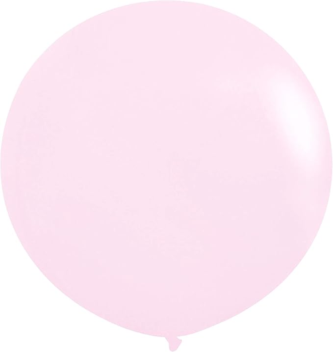 36 Inch Giant Latex Balloons, Neo LOONS Pastel Light Pink Rainbow Balloons Large Macaron Balloons for Birthdays Weddings Receptions Festival Party Decoration, Pack of 5 Pcs
