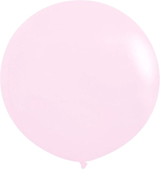 36 Inch Giant Latex Balloons, Neo LOONS Pastel Light Pink Rainbow Balloons Large Macaron Balloons for Birthdays Weddings Receptions Festival Party Decoration, Pack of 5 Pcs