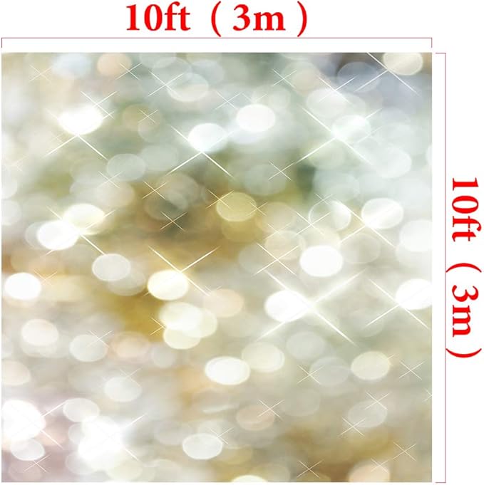 Kate 10x10ft Bright Bokeh Photography Backdrop Luxury Portrait Background Photo Studio Props