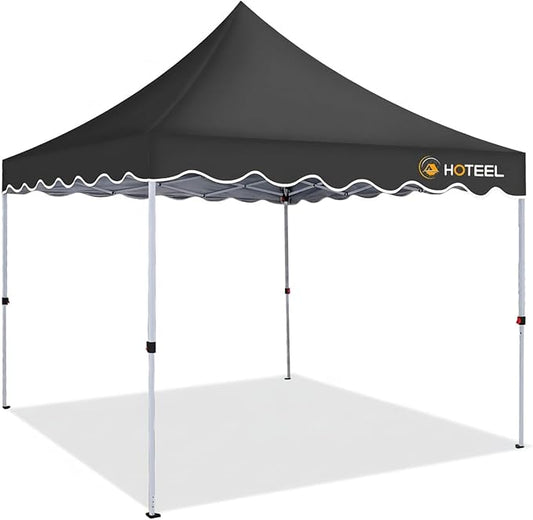 10x10 Pop Up Canopy Tent Waterproof Party Tent, Easy Set-up Commercial Instant Tents