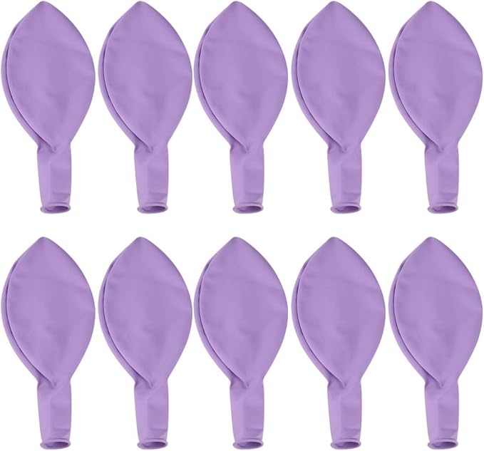 36 Inch Giant Latex Balloons, Neo LOONS Pastel Lavender Rainbow Balloons Large Macaron Balloons for Birthdays Weddings Receptions Festival Party Decoration, Pack of 10 Pcs