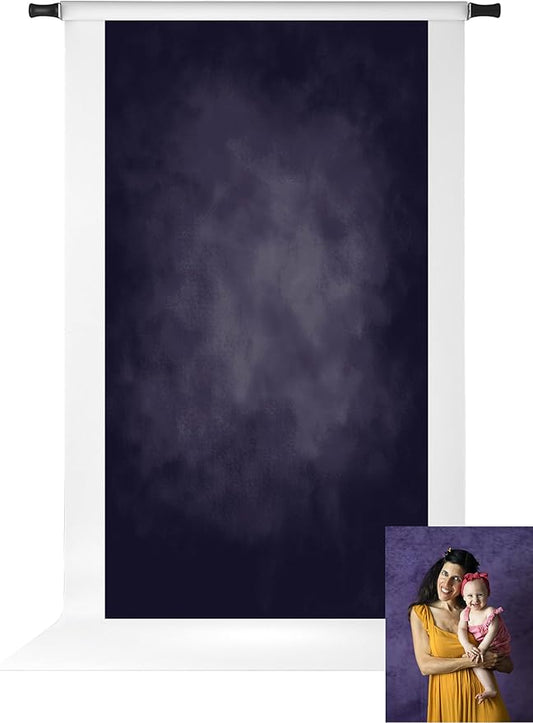Kate Purple Photography Backdrops Abstract Photo Backdrop Poratrait Background for Photoshoot, 10x20ft
