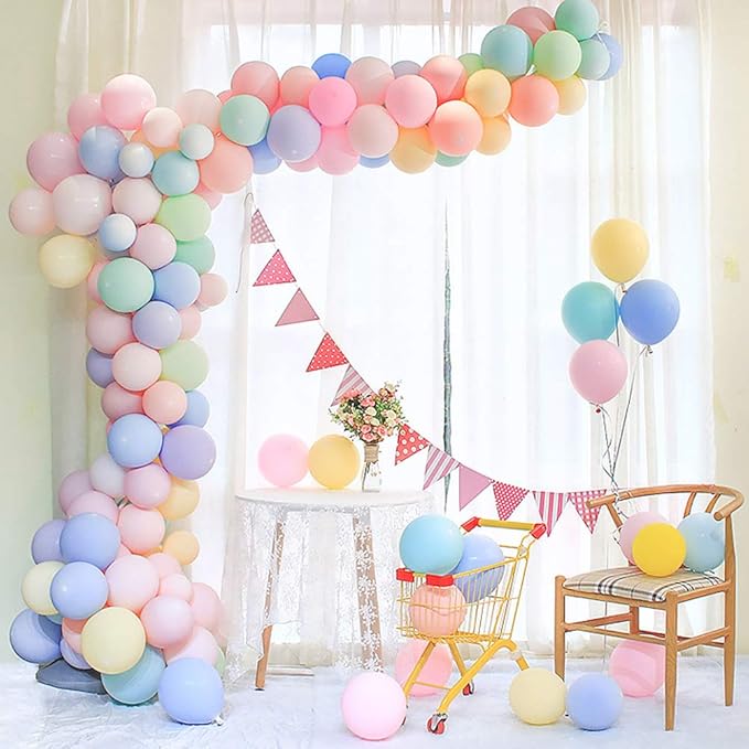 3 Rolls Balloon Decorating Strip Balloon Arch Strip Clear Balloon Arch kit Decorating Balloon Strip Kit for Birthday Wedding Decorating(16.4 Feets, Single Holes)
