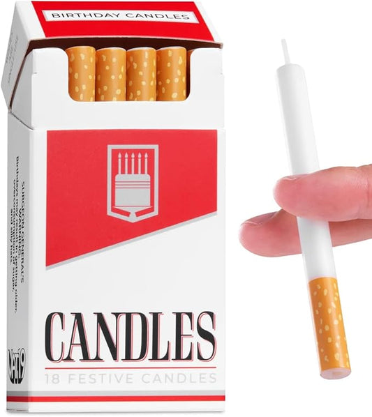 Cigarette Birthday Candles (18-Pack)