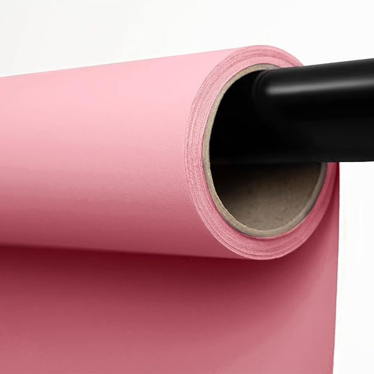 Kate Seamless Paper Backdrop for Photography Pink Backdrop Paper (86''x32.8' Baby Pink)