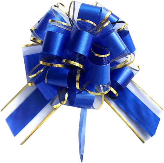 6 PCS Pull Bow 6 inch Pull Bow for Present Party Birthday Holiday Presents Flower Decorations