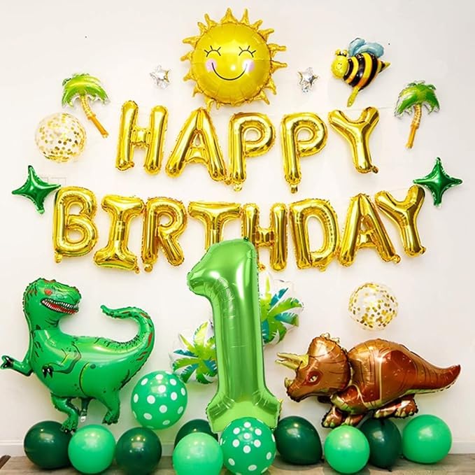 TONIFUL 40 Inch Large Green Numbers Balloons 0-9, Number 7 Digital 7 Helium Foil Mylar Big Number Balloons for 2026 Graduation New Year Eve Birthday Party Anniversary Supplies Decorations