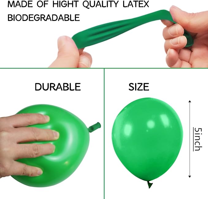 110Pcs 5 Inch Balloon Assorted Colors, Mini Latex Small Balloon, 5 Inch Latex Balloon for Party Birthday Baby Shower.(Color)