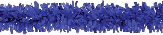 Beistle Blue Tissue Festooning Garland-1 Pc
