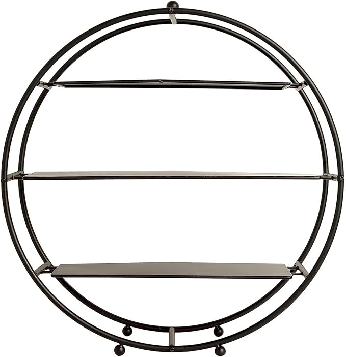21 Inches Matte Black 3 Tier Metal Wheel Cupcake Holder Dessert Stand | Display Tower for Birthday Wedding Party Events Reception Catering Dining Decorations Supplies