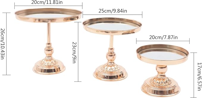 10 Pcs Wedding Cake Stand Set Dessert Table Display Set, Gold Tempered Glass Metal Cupcake Tray Candy Fruit Display Tower for Afternoon Tea Birthday Party Baby Shower Anniversary
