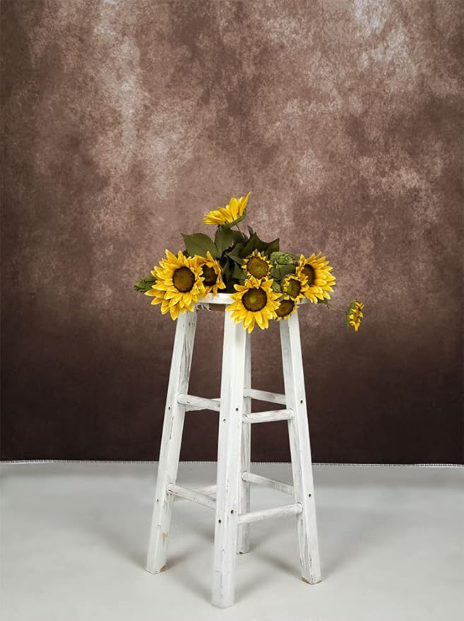 Kate 5x7ft Brown Portrait Backdrops Vintage Brown Backgrounds for Professional Photography Studio