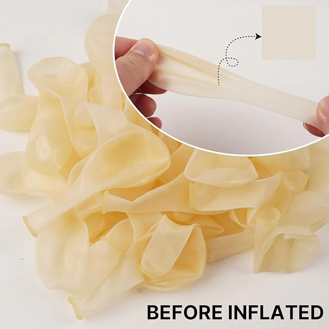PartyWoo Clear Balloons 152pcs Different Sizes of 18 12 10 5 Inch Transparent Balloon Arch Kit for Graduation Wedding Baby Shower Bridal Shower Anniversary Birthday Party Decorations Clear-Y2