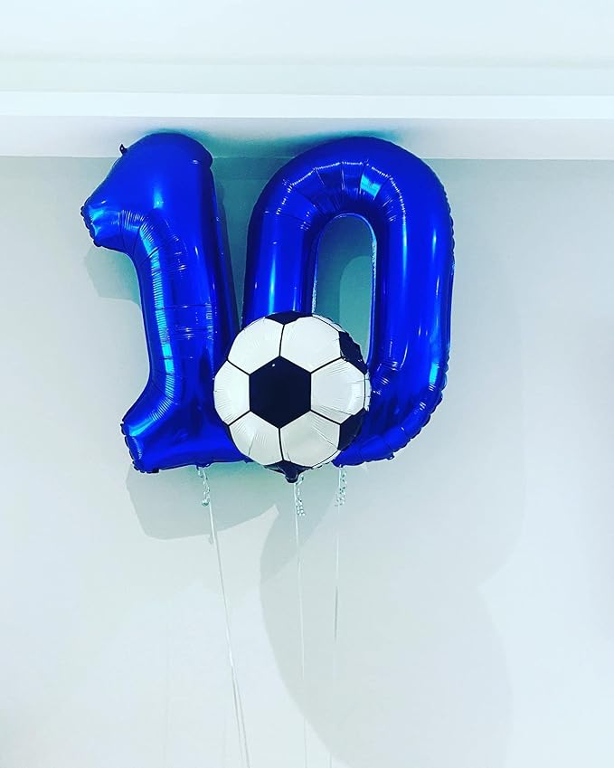 40 Inch Navy Blue 10 Number Balloons Giant 10 Balloons Navy Blue Birthday 10 Balloons 10th Birthday Anniversary Events Party Decorations Supplies