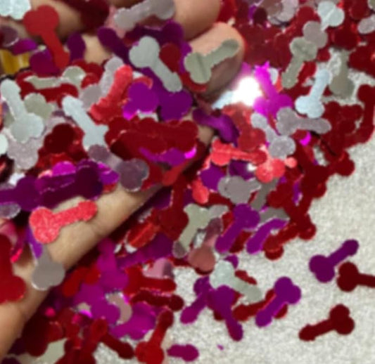 1 Pack Colorful Glitter BACHELORETTE Party Confetti Favor Sprinkle Table Decoration for Cannon Celebration Wedding Engagement Supplies Y8 Set Q30