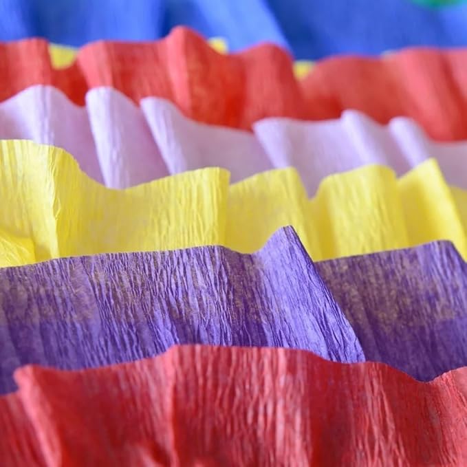 Pretty Purple Crepe Streamer - 81 ft (1 Count) - Vibrant Party Decoration For Birthdays, Weddings & Events