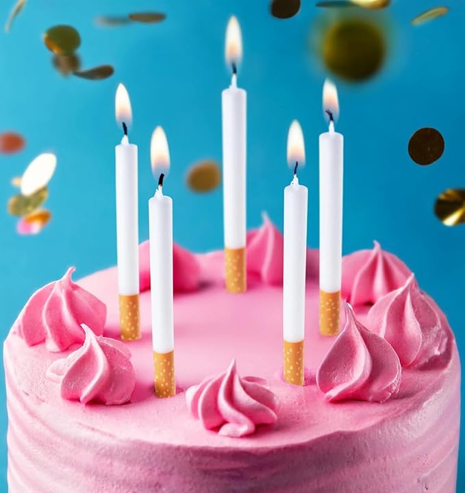 Cigarette Birthday Candles (18-Pack)