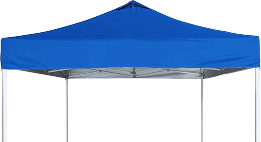 SCOCANOPY Commercial 10x10 Pop Up Canopy Replacement Cover Top with Air Vent,Canopy Cover ONLY, (Royal Blue)