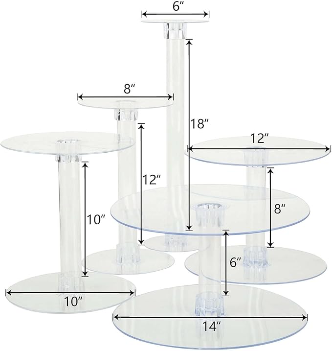 Efavormart 2 Sets of Large Metallic Gold Bird Cage Wedding Centerpiece Table Party Decor All Occasions - 9",13" Tall
