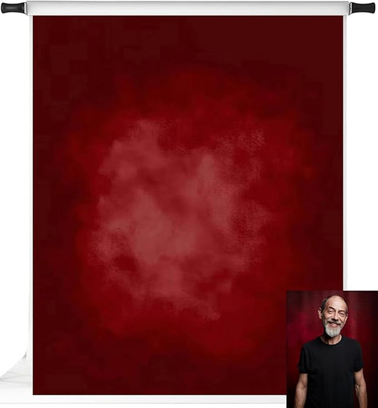 Kate Red Photography Backdrops Abstract Photo Backdrop Poratrait Background for Photoshoot, 8x10ft