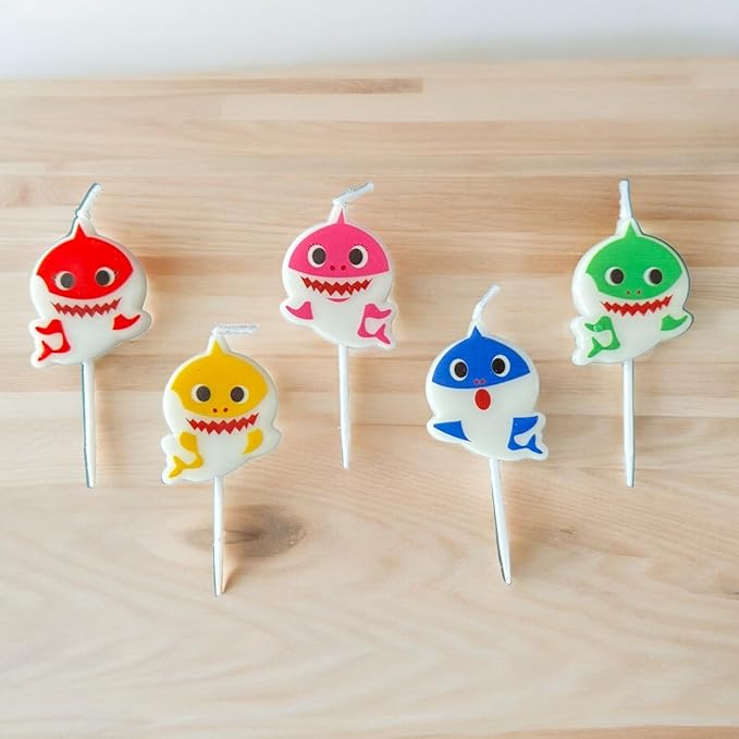 Birthday Cake Candles (Shark)