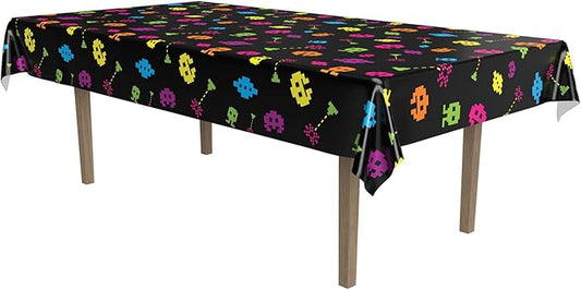 80's Tablecover Party Accessory (1 Count) (1/Pkg)