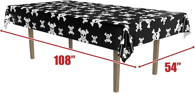 Beistle - Pirate Table Cover 54 X 108 - Standard