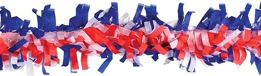 Tissue Festooning (red, white, blue) Party Accessory (1 count)