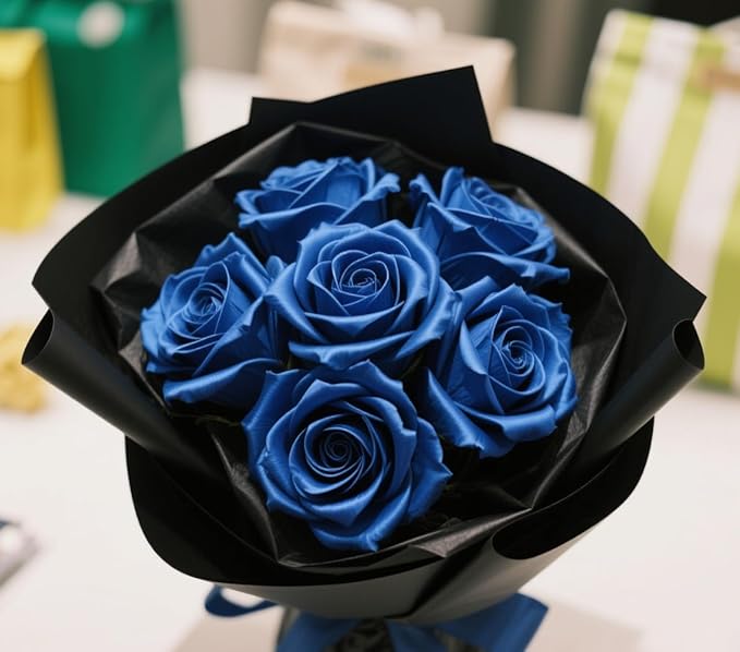 woric Royal Blue Ribbon 1 1/2 Inch 60 Yards Blue Satin Ribbons for Graduation Leis Flower Roses Bouquet Bows Making Gift Wrapping Birthday Party Decorations