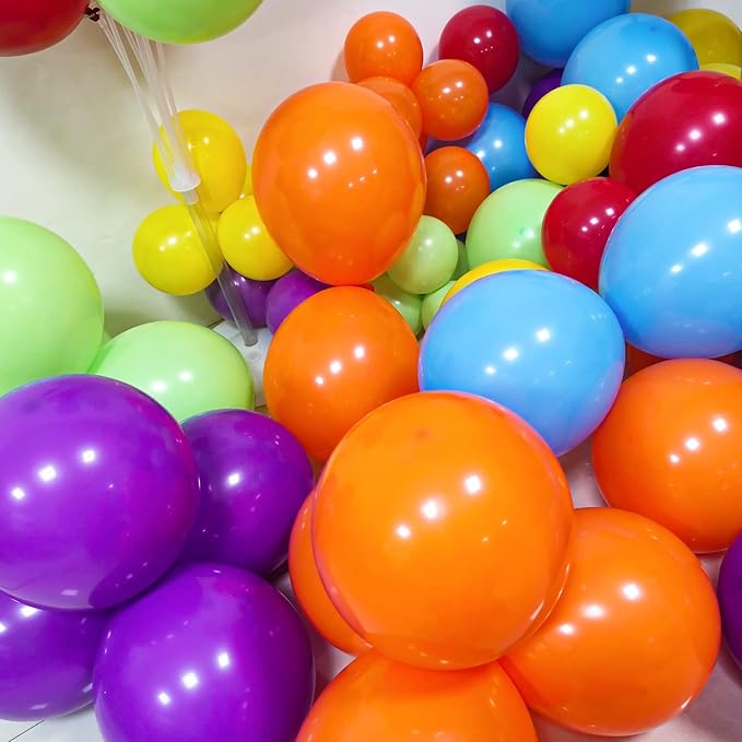 Orange Balloon Arch Kit 111Pcs 18 12 5 Inch Latex Party Balloons Garland for Birthday Baby Shower Wedding Engagement Anniversary Christmas Party Decorations