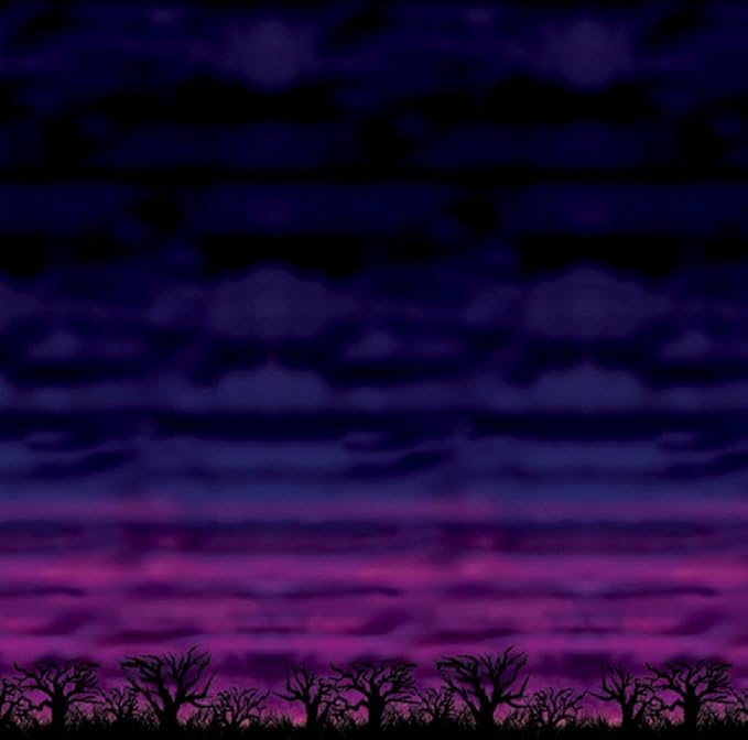 Beistle Spooky Sky Backdrop