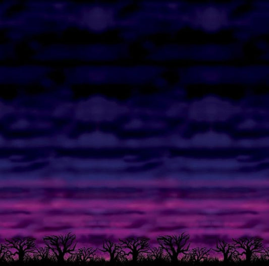 Beistle Spooky Sky Backdrop