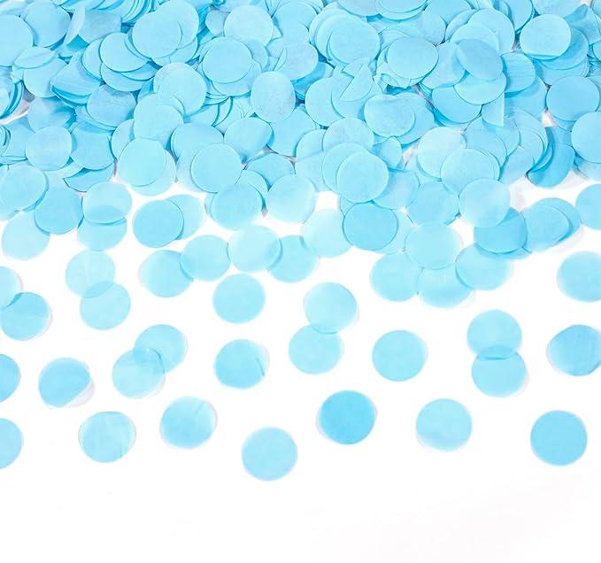 amscan Confetti Cannon 40 cm Paper Blue