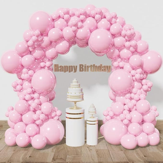 Light Pink Balloon Arch Kit 111Pcs 18 12 5 Inch Latex Party Balloons Garland for Birthday Baby Shower Wedding Engagement Anniversary Christmas Party Decorations
