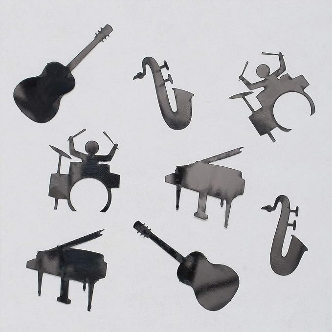 Confetti Music Instruments Black - Retail Pack #9427 QS0
