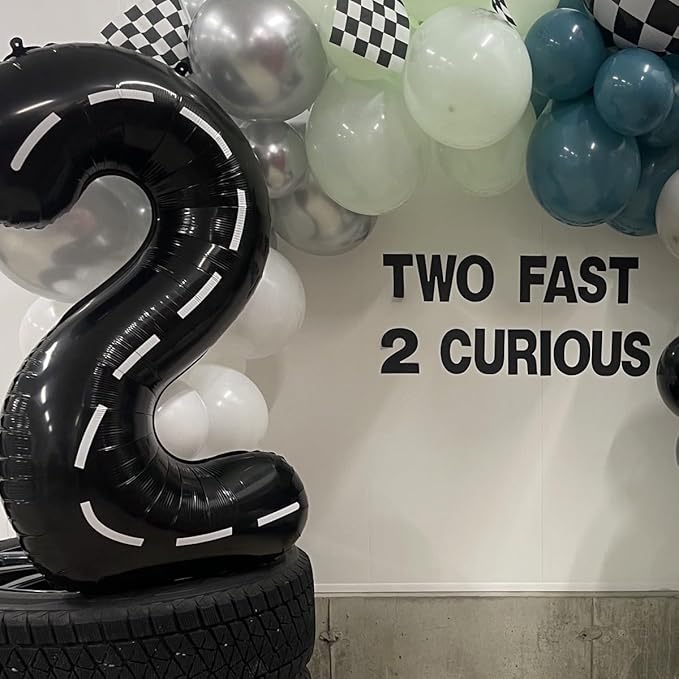 40 inch Number Balloon 0-9 Black Large Number 23 Balloons,Digital Balloons for Birthday Party Celebration Decorations Supplies, Helium Foil Number Balloons for Wedding Anniversary