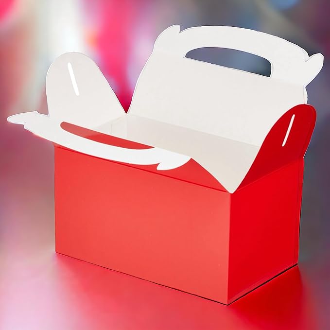 Oojami 24 Pack Treat Boxes Party Favor Boxes Paper Gift Boxes for Birthday Party Gable boxes (Assorted)