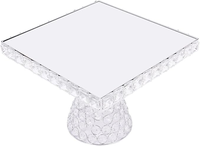 5 PCS Cake Stand Set,Crystal Dessert Table Display Set Tiered Cupcake Holder Candy Fruit Plate Decoration for Wedding Birthday Party Celebration