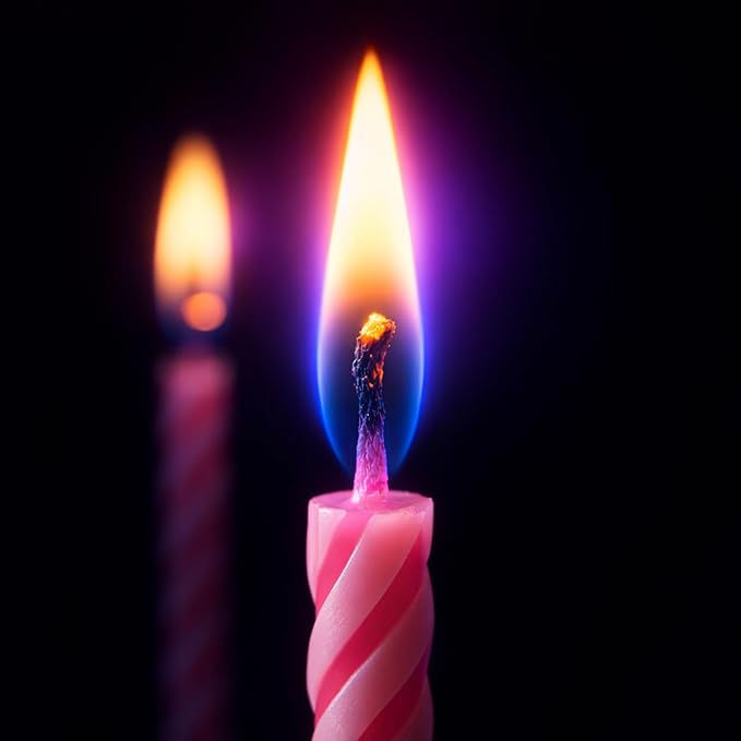 by Tugba Aydan - Birthday Candle - 72 Count Mix Color Birthday Candles for Cake, Cake Candle for Birthday, Party Small Candles