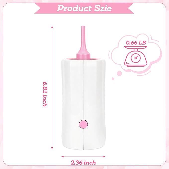 Ball Pump Balloon Pumps Electric, Balloon Pump Portable Long Animal Balloon Pump, Electric Blower Machine Inflator Basketball Pump 260 Balloon Pump for Party/Wedding/Birthday Decorations