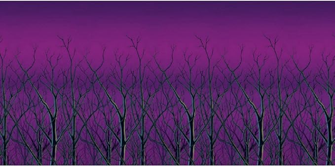 Beistle Spooky Forest Backdrop