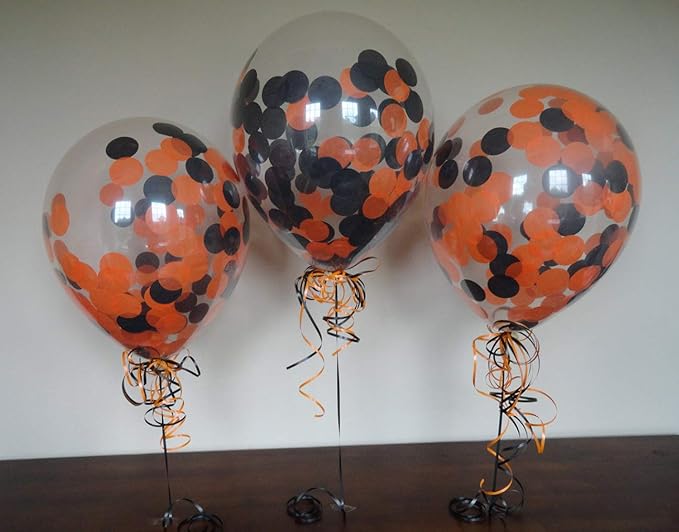 Orange Confetti 1 inch Paper Confetti Circle Filled Balloons or Table Party Decoration 5000 pcs
