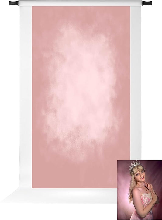 Kate Pink Photography Backdrops Abstract Photo Backdrop Poratrait Background for Photoshoot, 10x20ft
