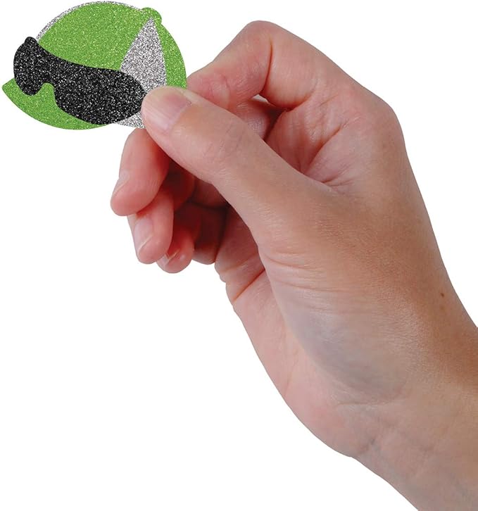 Beistle Horse Racing Jockey Helmet Confetti 1.5 Ounces, Equestrian Theme Race Day Decorations, Racehorse Party Supplies