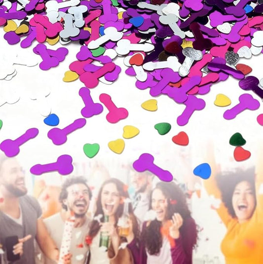 1 Pack Colorful Glitter BACHELORETTE Party Confetti Favor Sprinkle Table Decoration for Cannon Celebration Wedding Engagement Supplies Y8 Set Q47