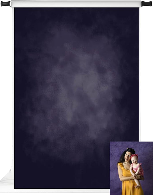 Kate Purple Photography Backdrops Abstract Photo Backdrop Poratrait Background for Photoshoot, 5x7ft