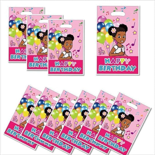 Losede 30pcs Birthday Party Gift Bags Candy Bags Goody Bags Birthday Party Supplies Decorations (Style 9)