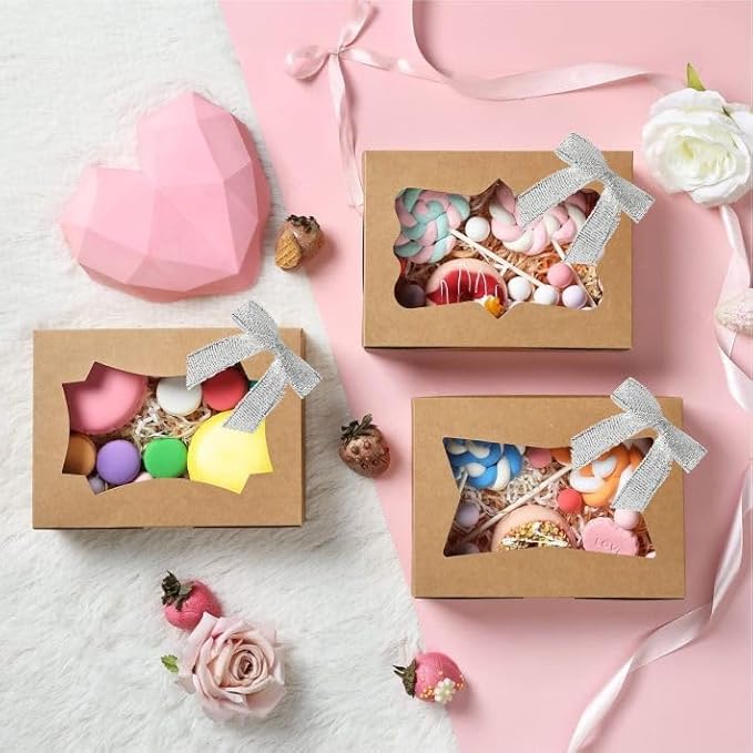 Meseey 100 Pcs 1.5 Inches Pretied Premade Craft Bows with Twist Tie Self Adhesive Satin Ribbon Bows for Treat Bags Gift Wrapping Basket Wedding Baby Shower Brithday Party (Metallic Silver)