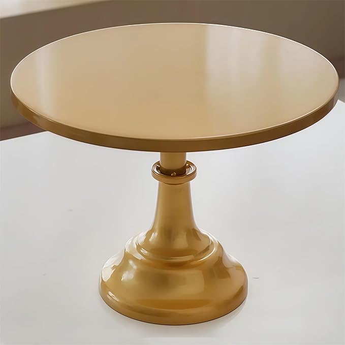 3 Pcs Metal Cake Stand Set 8/10/12 inch Dessert Table Display Perfect for Baby Shower Wedding Birthday (gold)