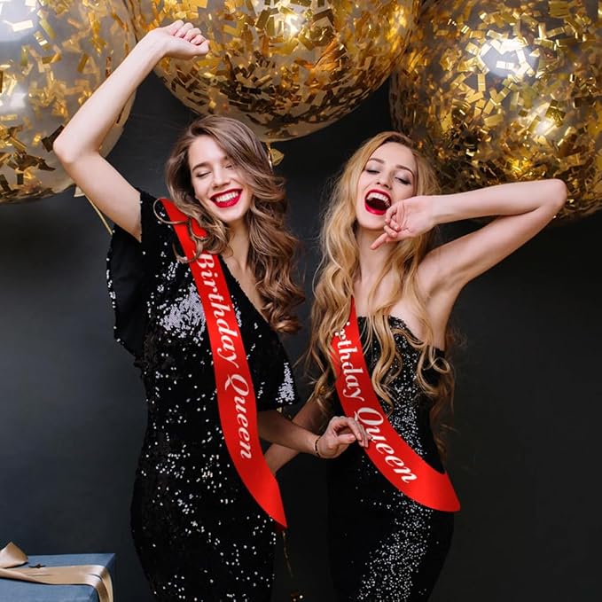 12 pcs Red Sash Blank Sash for Bride To Be Birthday Bride Sashes Bachelorette Prom Queen Sashes for Pageants Wreath Miss Americana Christmas Party Deocr Red